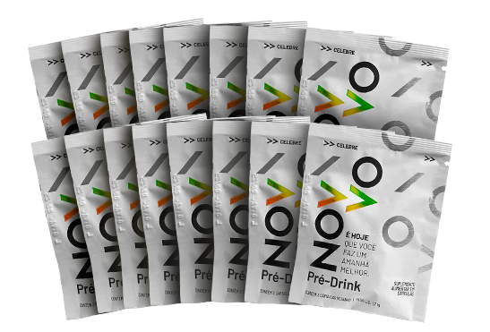 15 doses de Novvo Pré-Drink